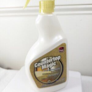 Magic Countertop Cleaner 24 oz Non-Aerosol trigger spray protect polish READ